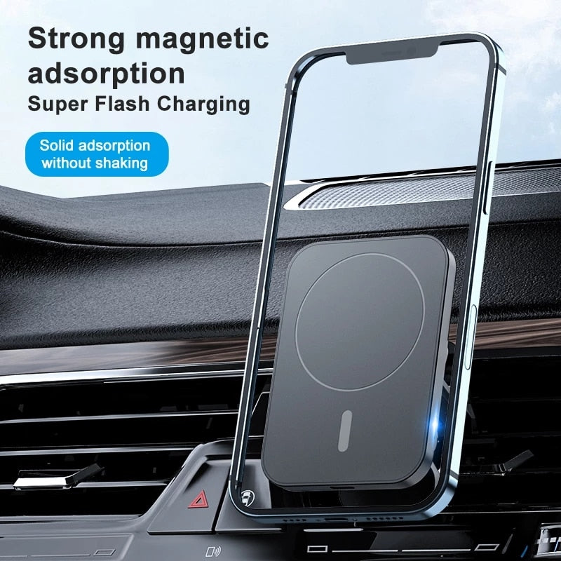 Magnetic Wireless Chargers Car Air Vent