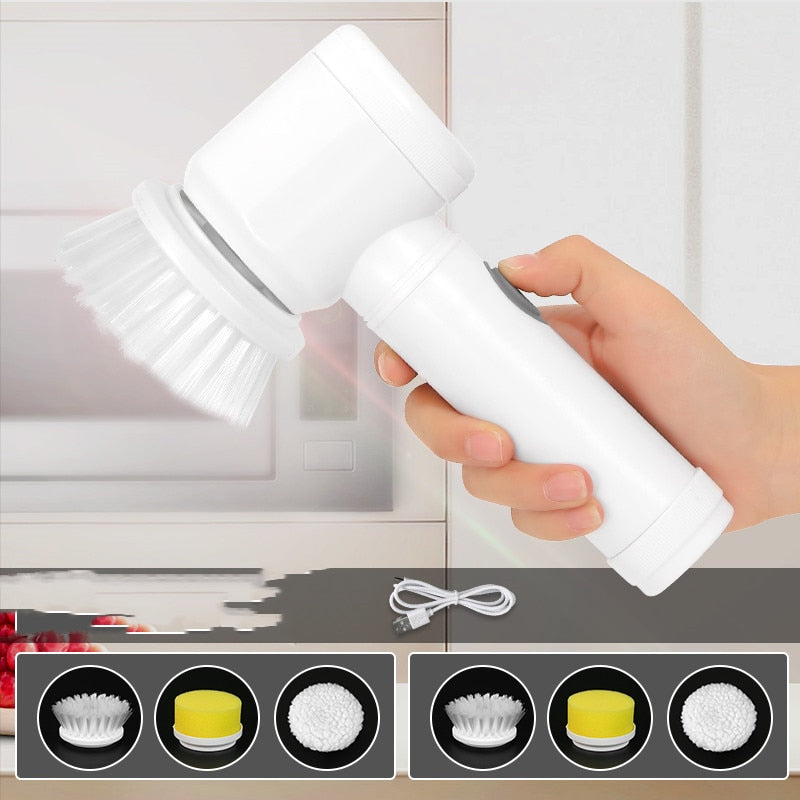 Wireless Electric Cleaning Brush USB Rechargeable