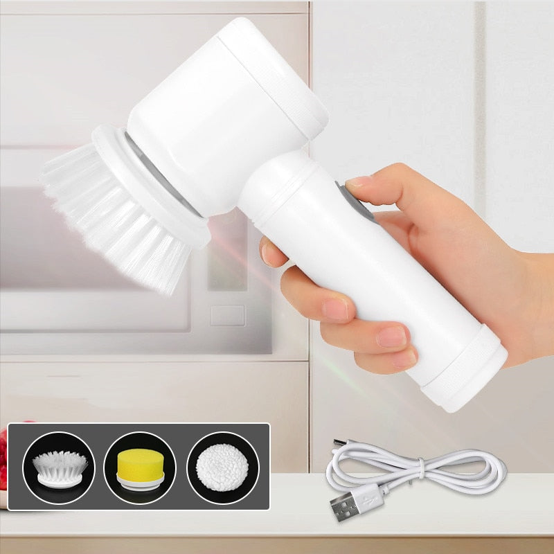 Wireless Electric Cleaning Brush USB Rechargeable