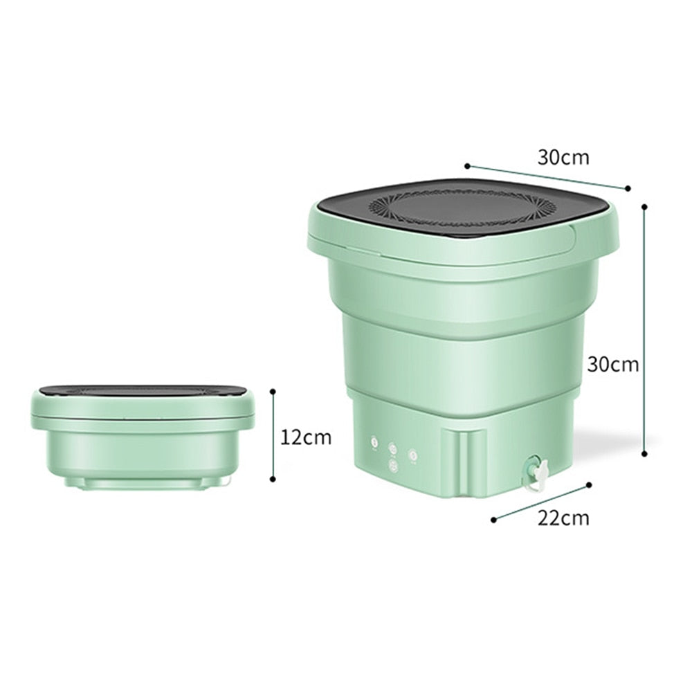 Folding Portable Washing Machine With Dryer