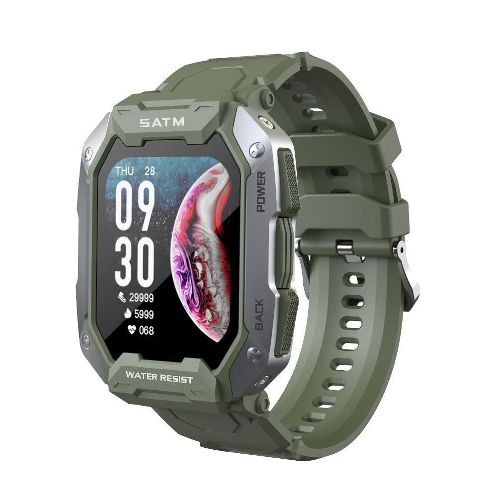 Smart Watch Men IP68 5ATM Waterproof Outdoor