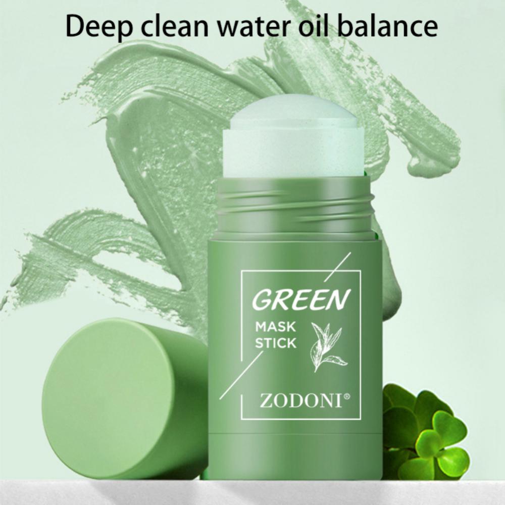 Green Tea Mask Solid Face Mask Stick Oil Control