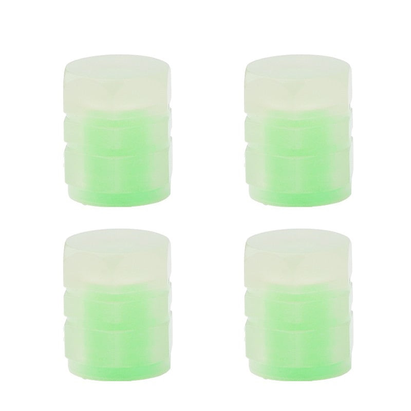 Luminous Tire Valve Cap Car Motorcycle Bike Wheel