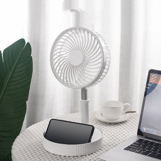 Portable Fan Rechargeable Mini Folding