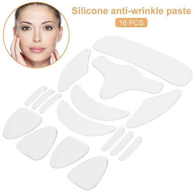 Silicone Wrinkle Removal Sticker Face
