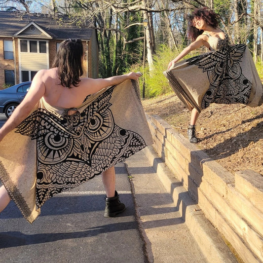 Owl Romper Dress As Seen on TK Viral Video Jumper