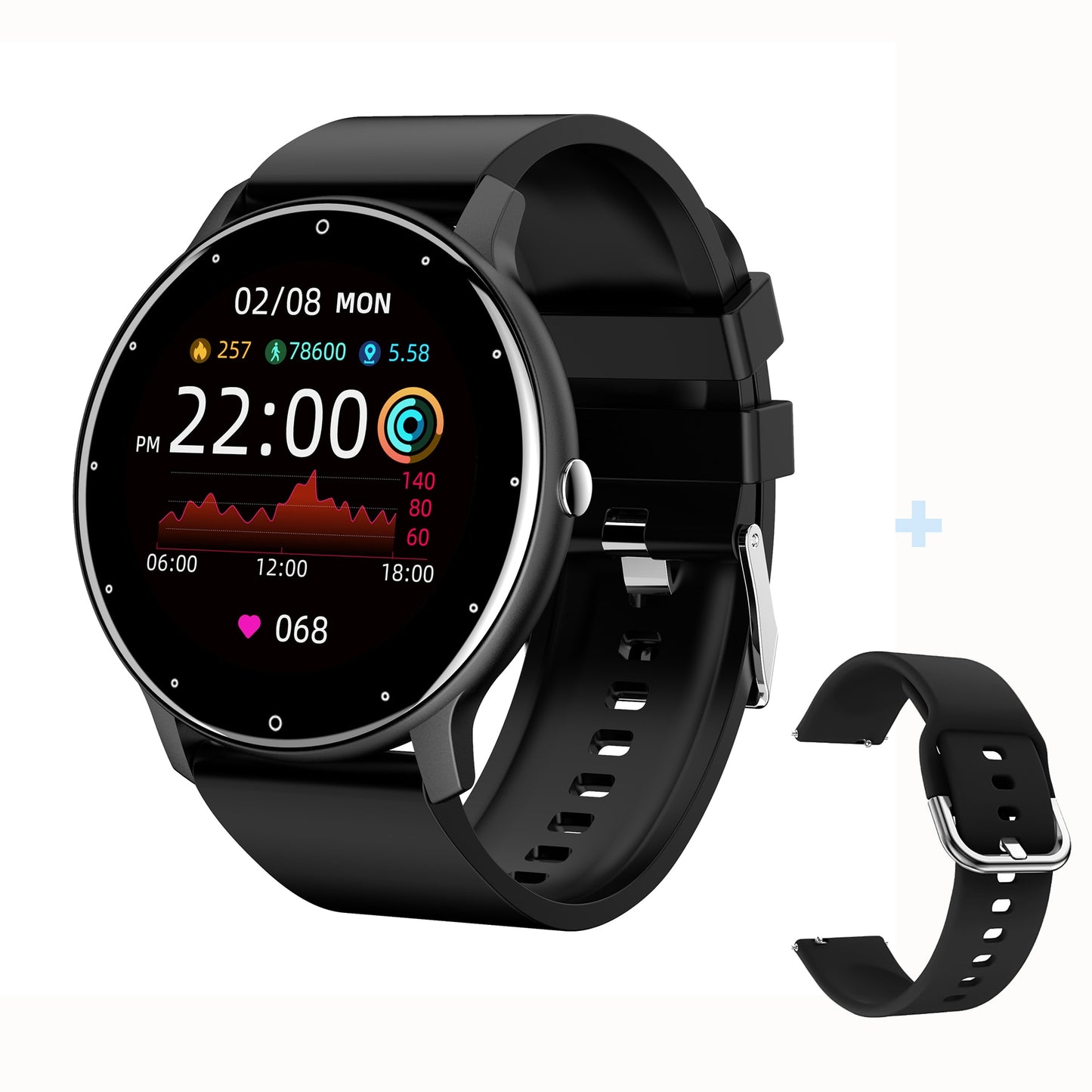 CanMixs 2022 New Smart Watch Women Men Lady Sport Fitness Smartwatch Sleep Heart Rate Monitor Waterproof Watches For IOS Android
