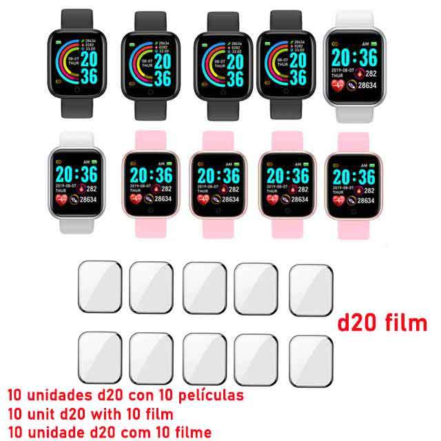 D20 Smart Watch Male Female Photo Heart Rate