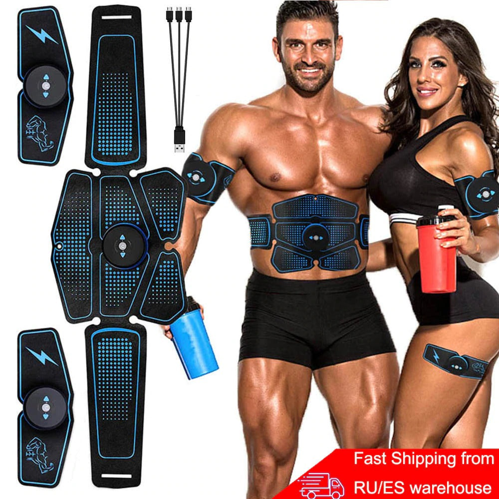 Abdominal Muscle Stimulator Trainer EMS Abs Fitness Equipment