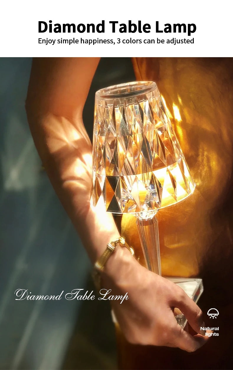 Acrylic Diamond Table Lamp Decoration Light