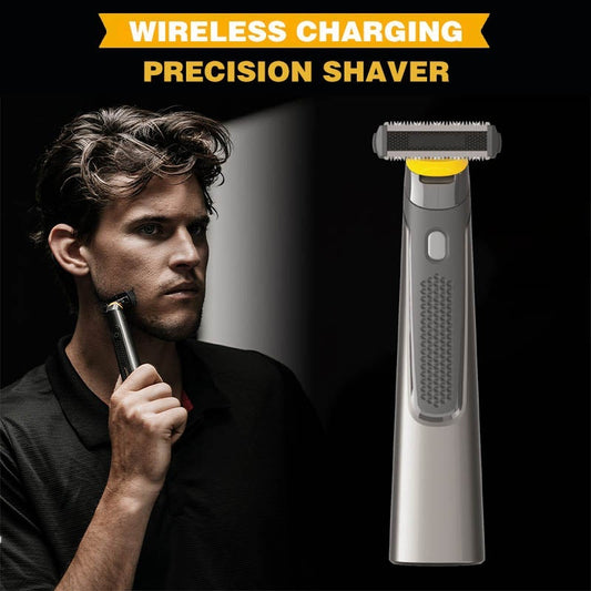 Wireless Rechargeable Precision Shaver Straight Shaver For Men Shaving