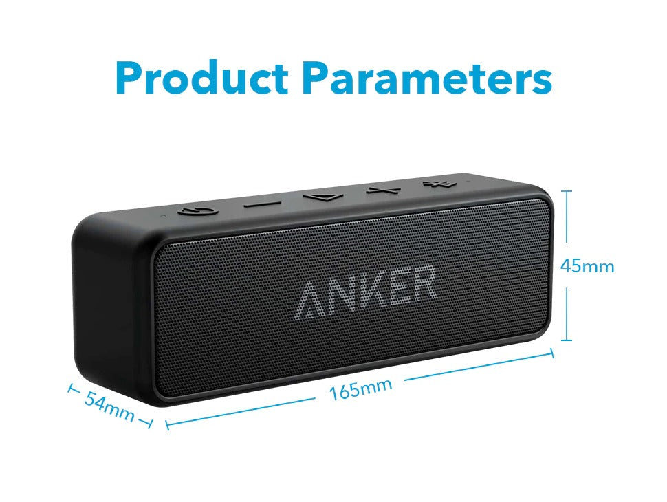 Anker Soundcore 2 Portable Bluetooth Wireless Speaker