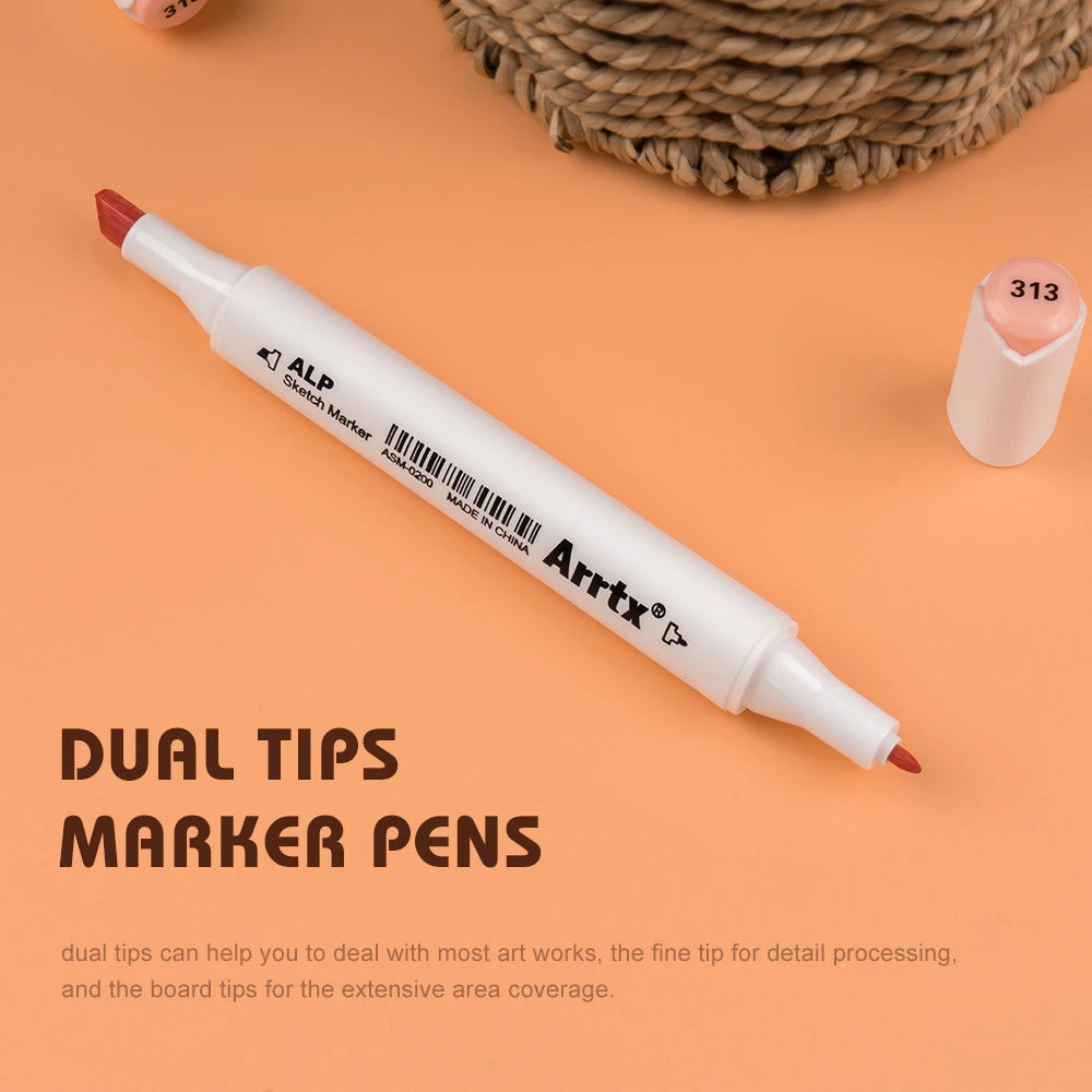 Alcohol Marker Dual Tips Marker Pen