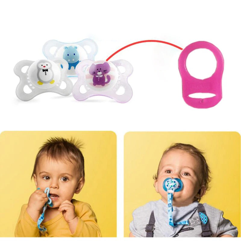 Baby Dummy Pacifier Holder Clip Adapter