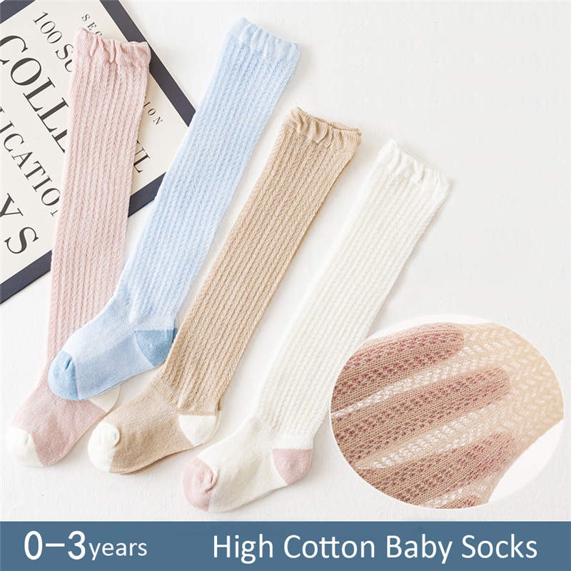 Baby Girl Socks Bow Cotton Mesh Breathable Socks