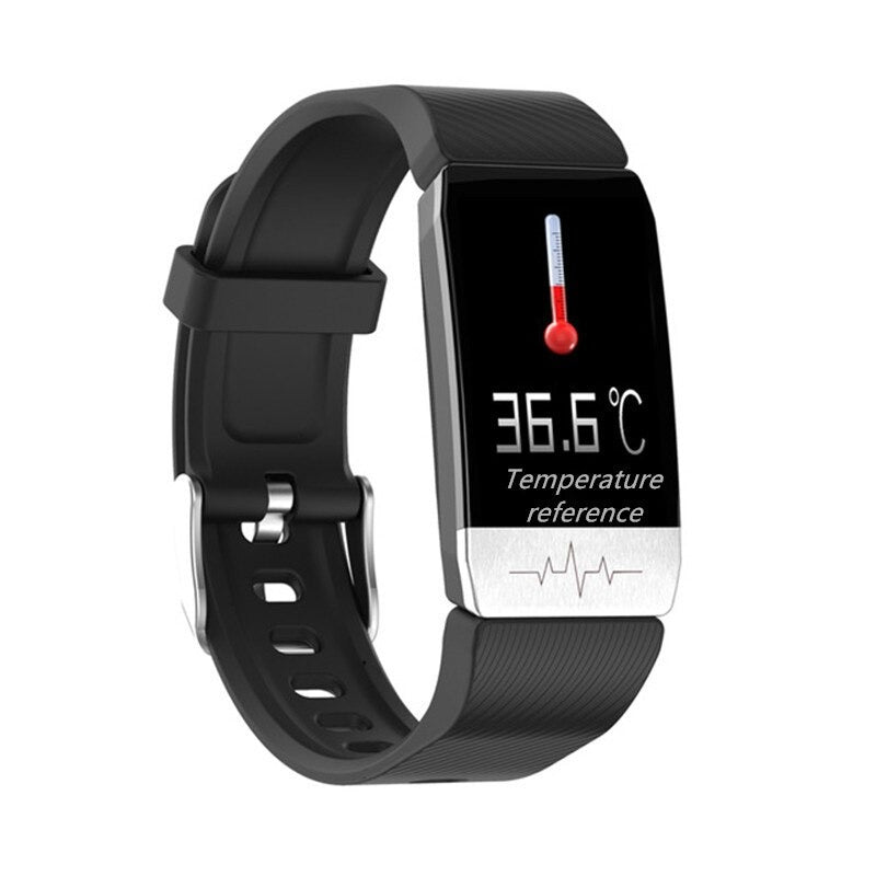 Smart Watch Band With Temperature Measure ECG Heart Rate Blood Pressure