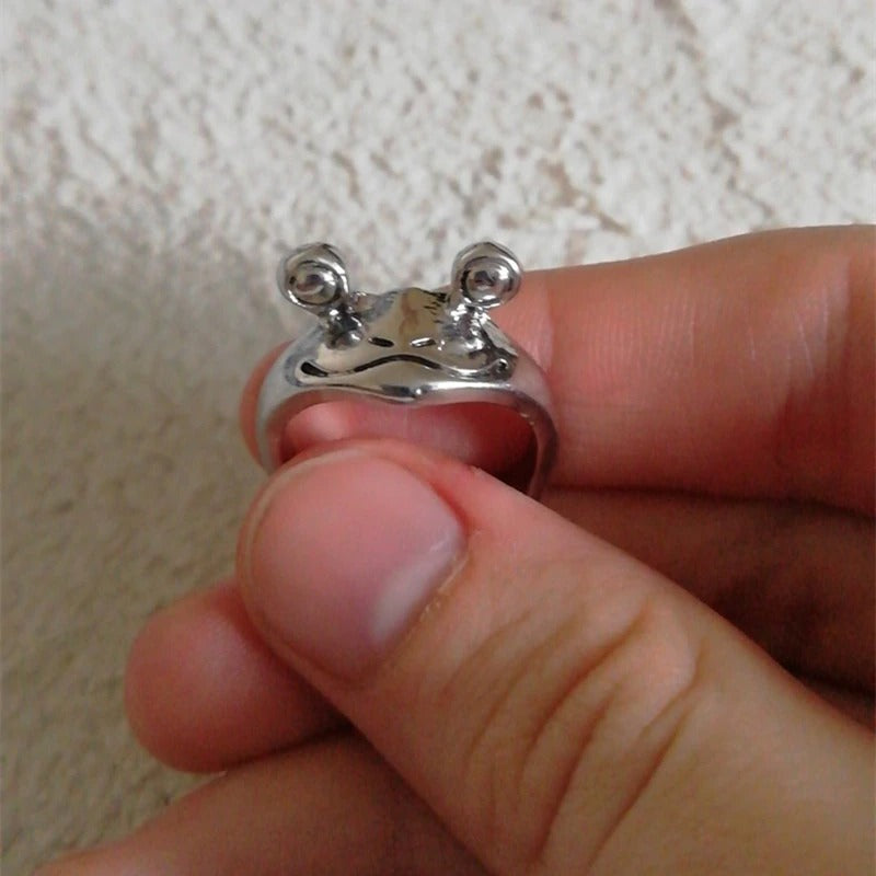 Bohemian Vintage Frog Ring