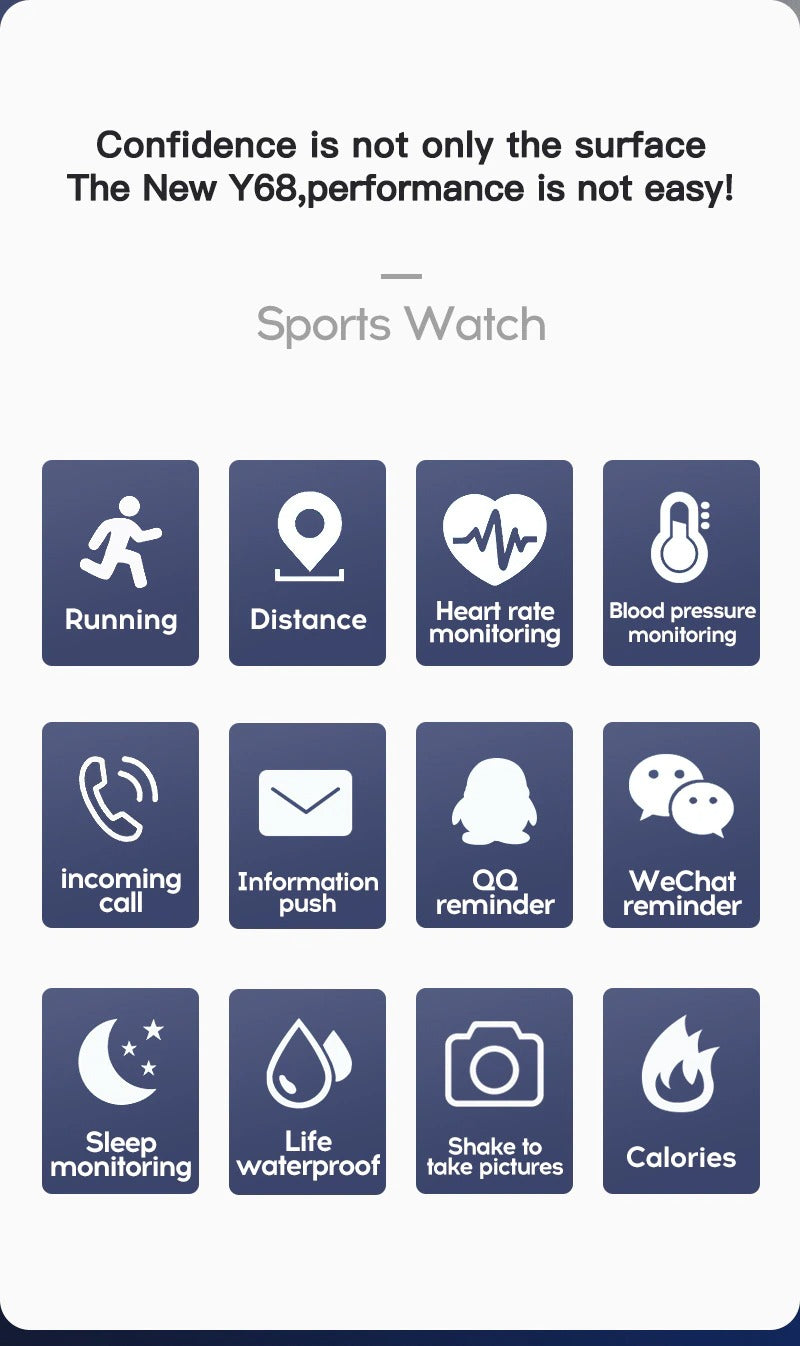 Digital Smart sport watch Women watches