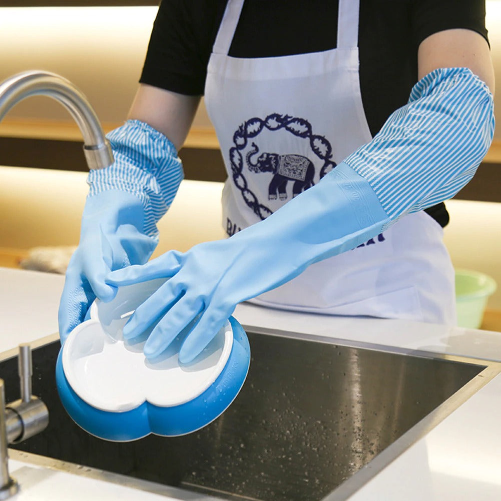 Unbreakable Velvet-lined Kitchen Gloves