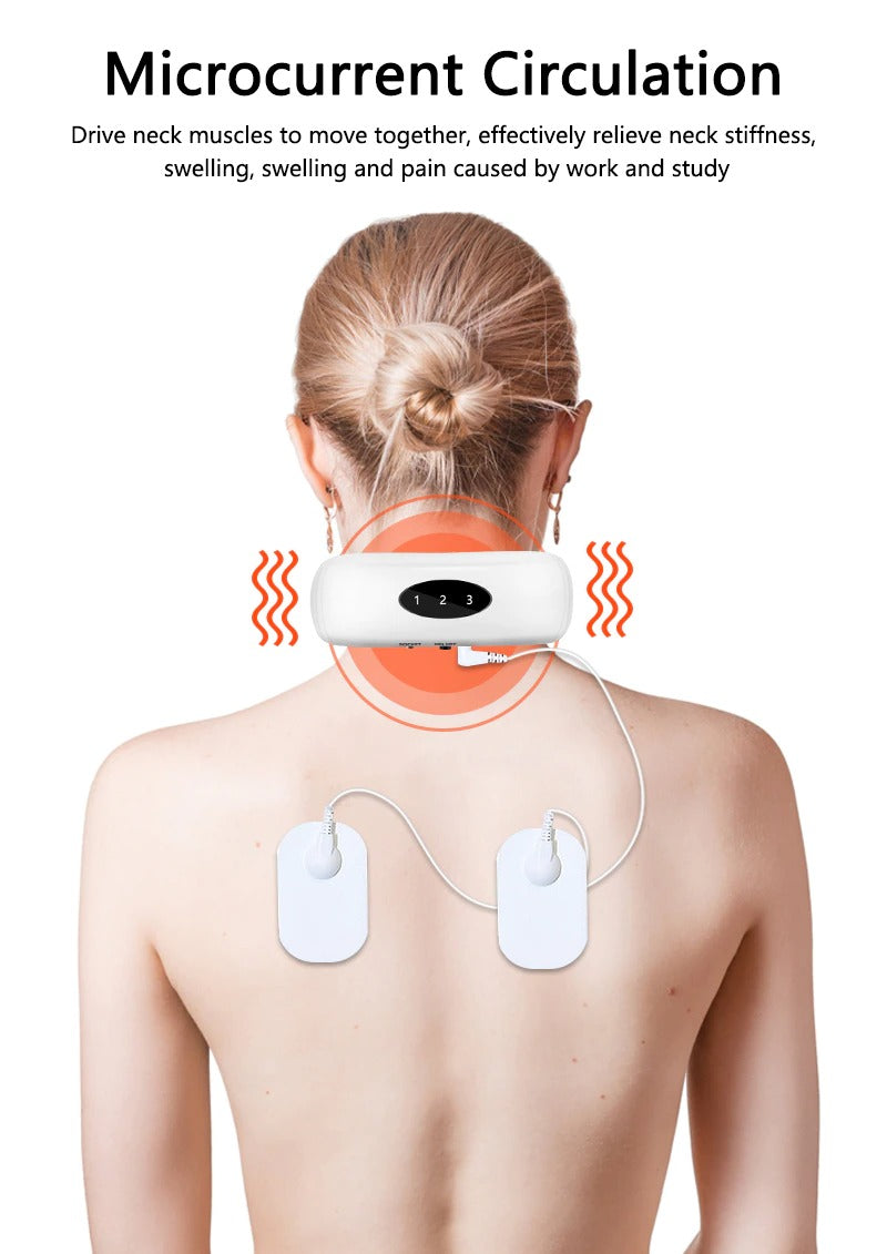 Electric Neck Massager & Pulse  Infrared Heating Pain Relief