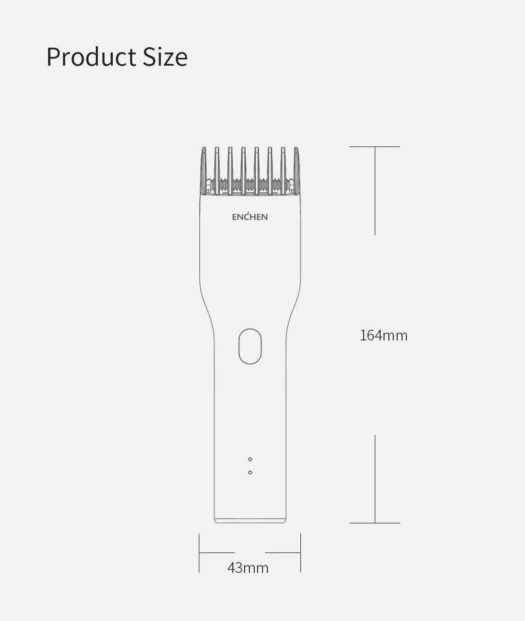ENCHEN Boost USB Electric Hair Clippers Trimmers