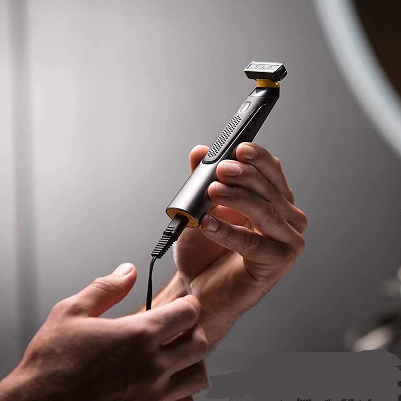 Wireless Rechargeable Precision Shaver Straight Shaver For Men Shaving