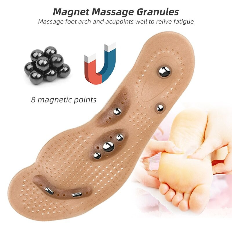 Foot Massage Acupressure Magnetic Massage Insole Slimming Insoles