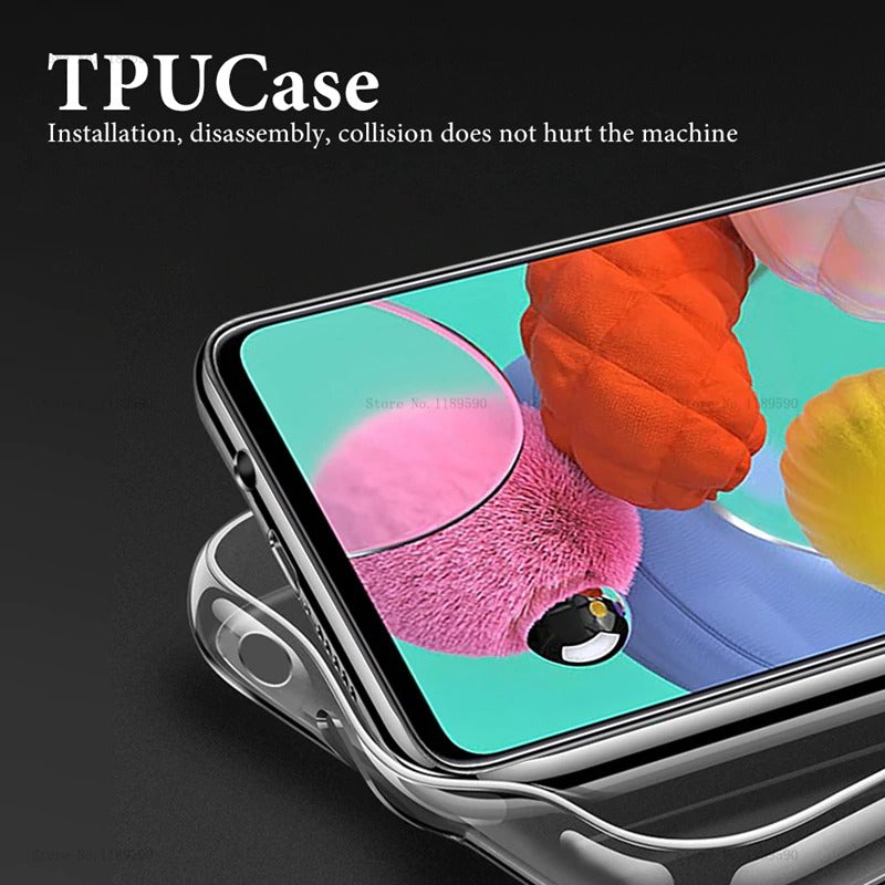 Ultra-thin Transparent Silicone Phone Case