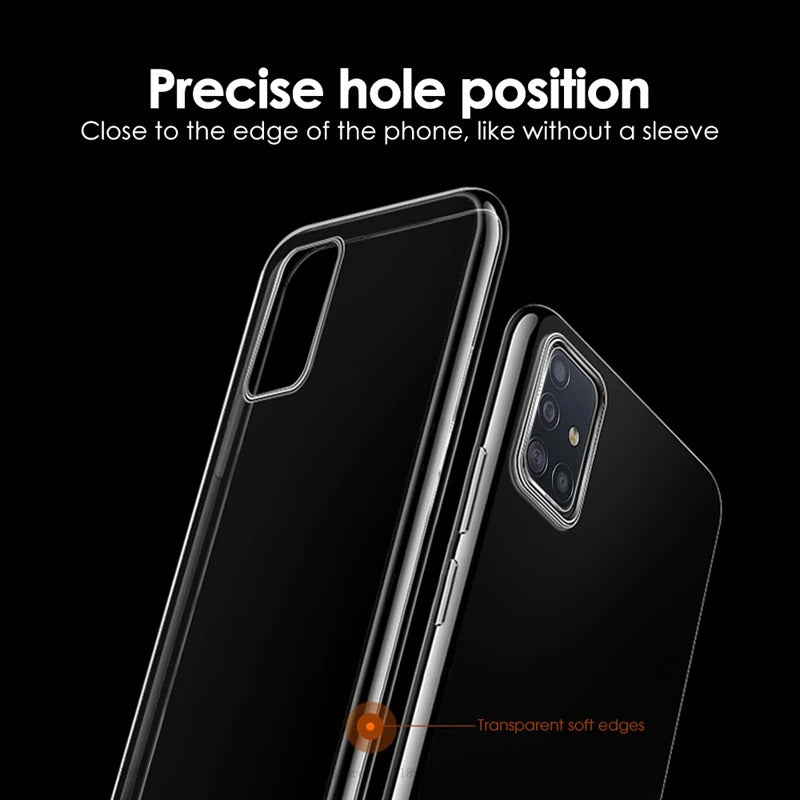 Ultra-thin Transparent Silicone Phone Case