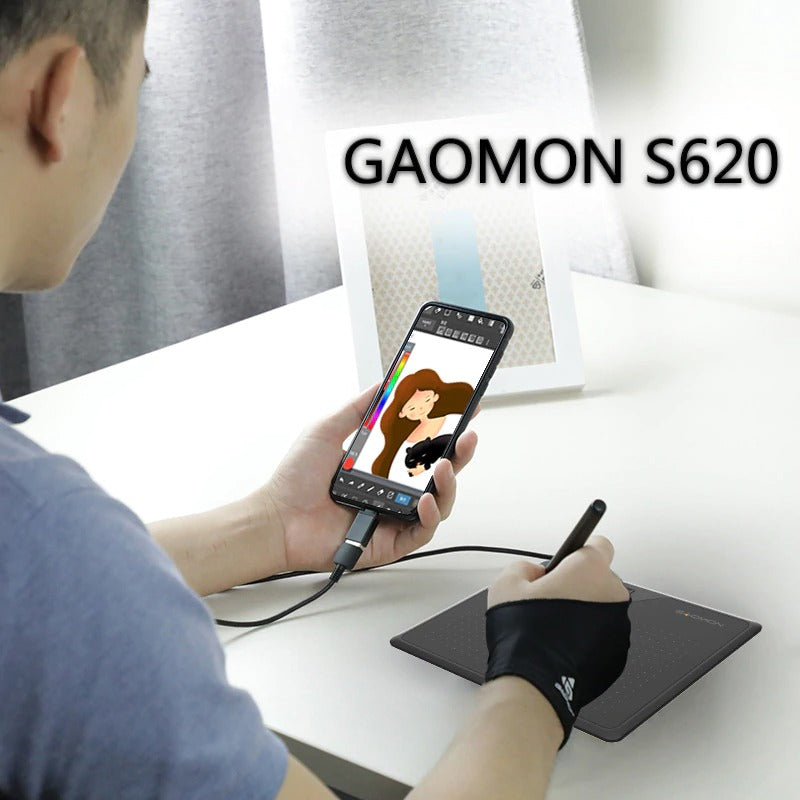 GAOMON Battery-Free Pen Support Android Windows Mac