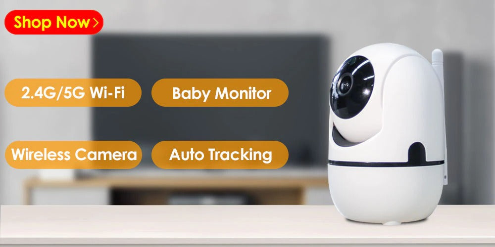 IP Camera 5G WiFi Baby Monitor Security Camera