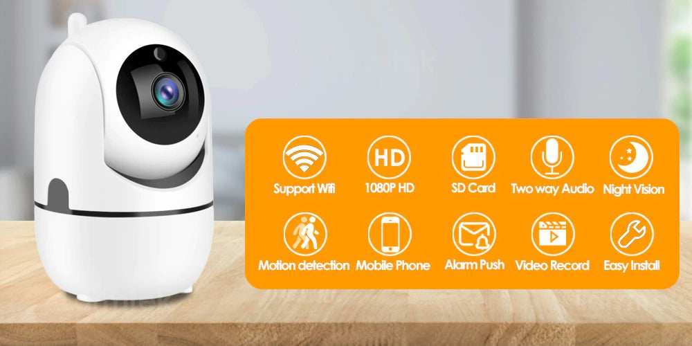 IP Camera 5G WiFi Baby Monitor Security Camera