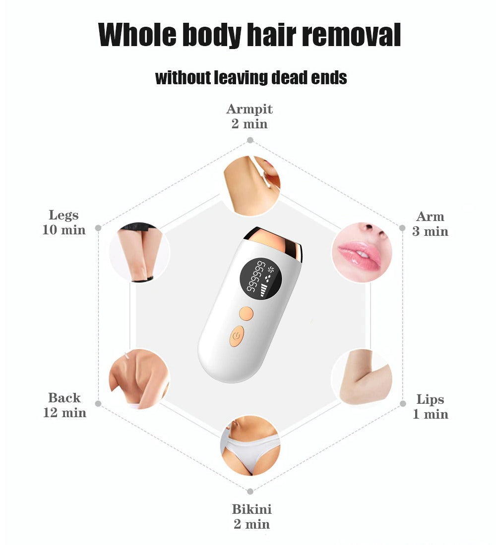 IPL Hair Removal Laser Epilator Permanent Painless Whole Body