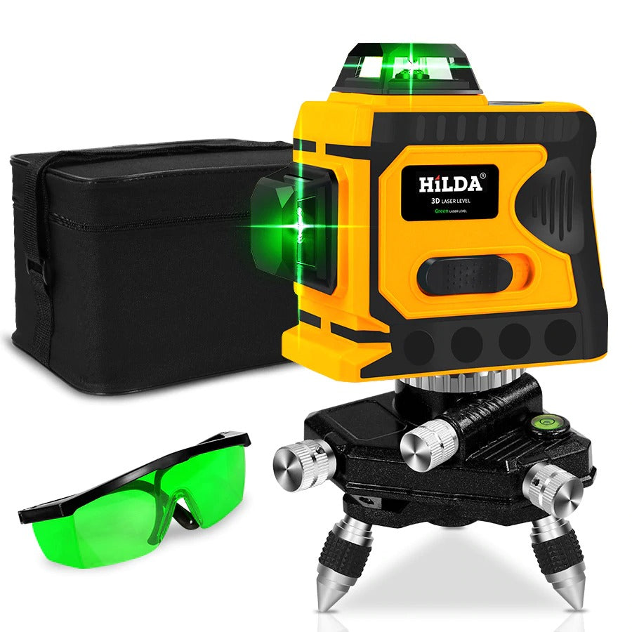 Laser Level 12 Lines 3D Self-Leveling 360 Horizontal And Vertical Cross