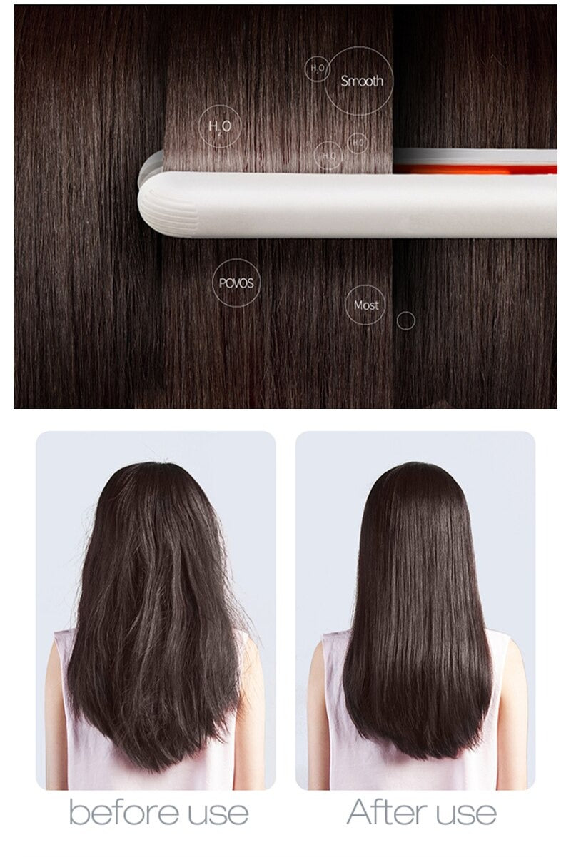 Mini Hair-Straightener Flat Iron Ceramic Hair Straightener