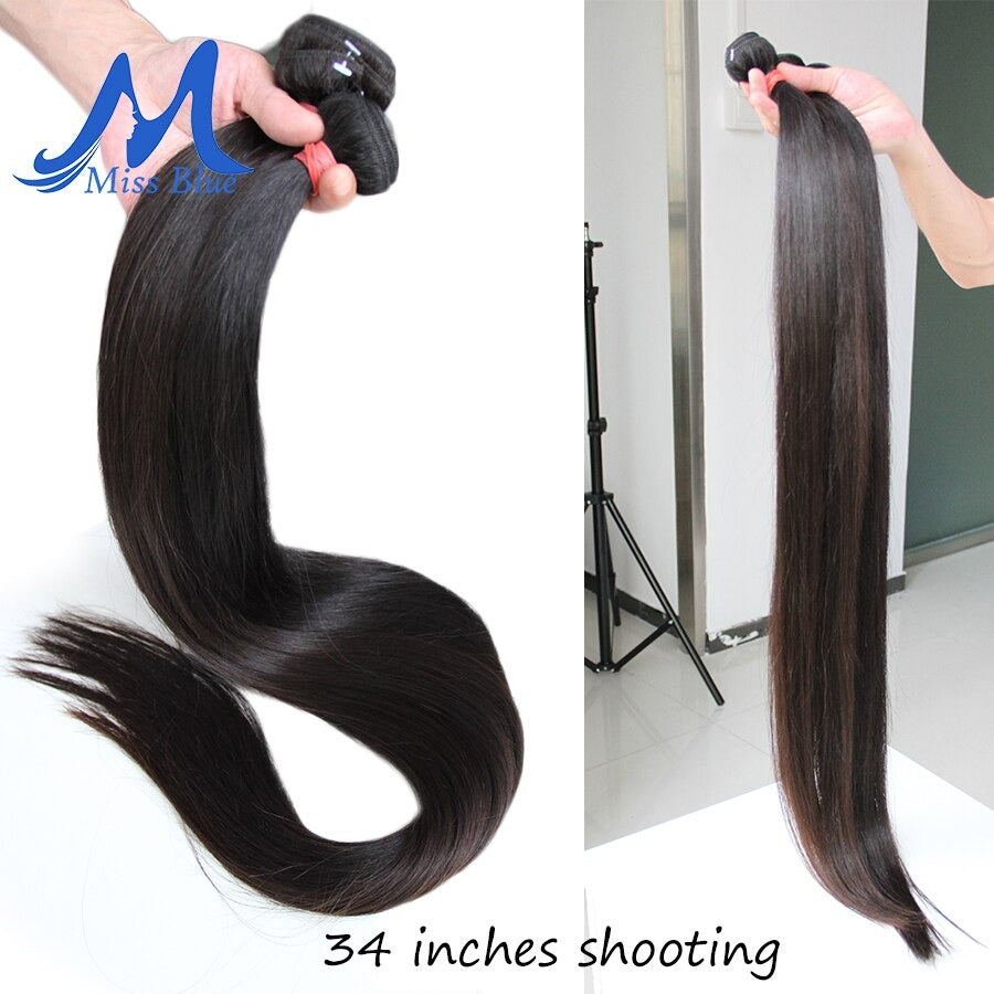 Hair Weave Bundles Natural Hair Extensions Thick Remy
