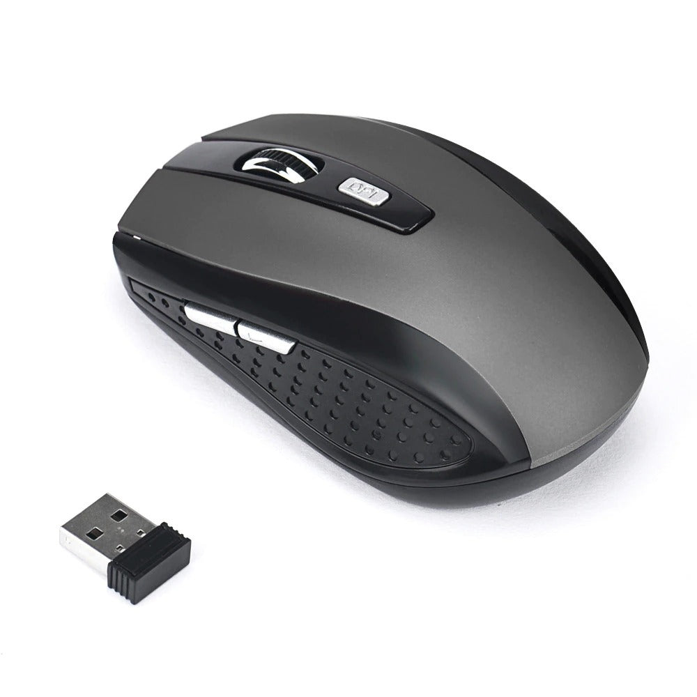 Mouse Raton Gaming 2.4GHz Wireless Mouse USB Receiver Pro Gamer