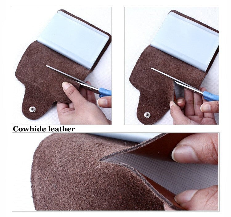 New Arrival Genuine Leather Business Card Holder