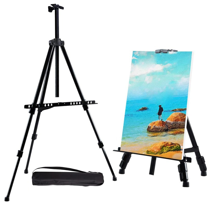 Portable Adjustable Metal Sketch Easel Stand Foldable