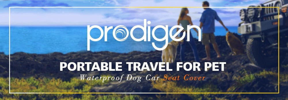 Prodigen Dog Car Seat Cover Waterproof Pet Transport Dog Carrier