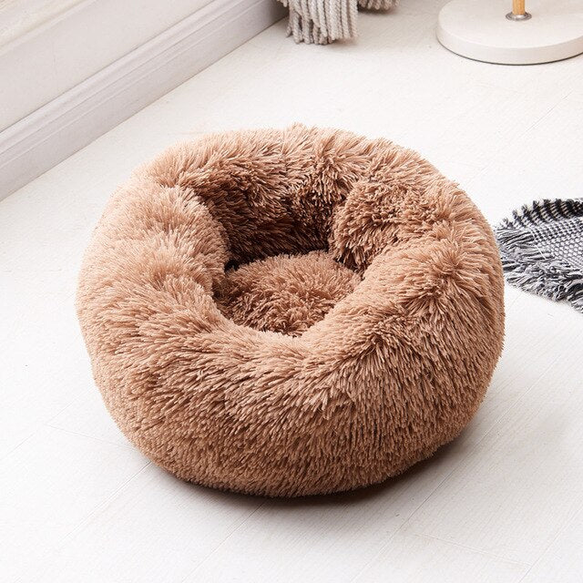 Warm Plush Dog Beds Soft Cozy Cuddling