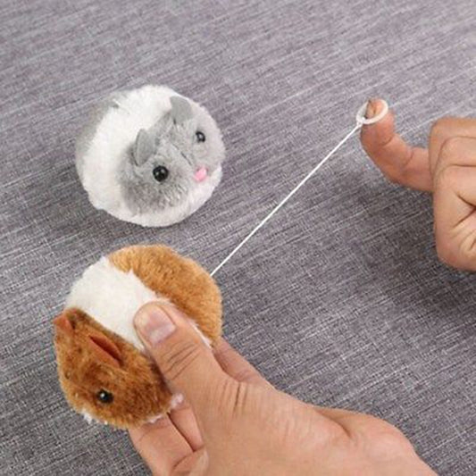 Cat Dog Toy Trembling Mouse Moving Toy Clockwork