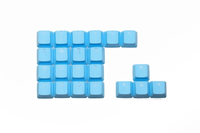 Rubber Gaming Keycap Set Rubberized