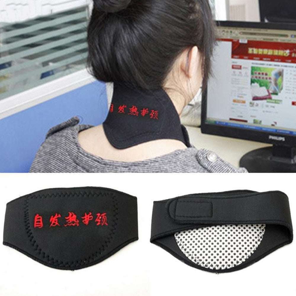 Self-heating Neck Belt Support Massager