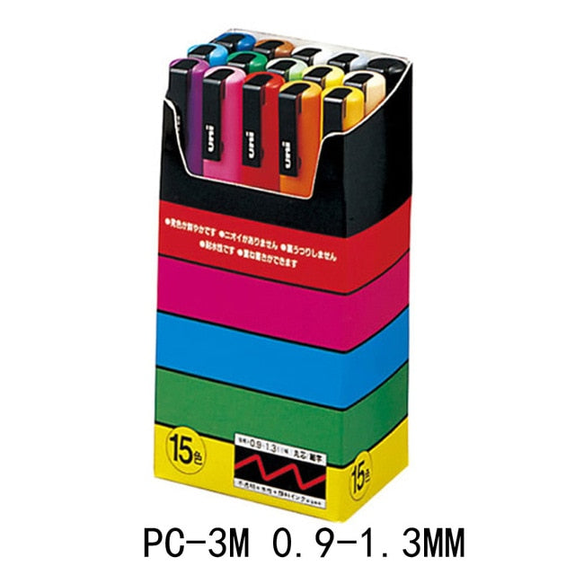 Marker Pen PC-1M PC-3M PC-5M Set POP poster Advertising pen Paint pen