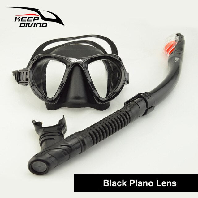 Professional Full-dry Snorkel and Foldable Mask