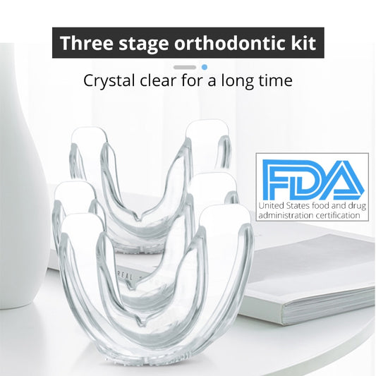 Three Stages Silicone Tooth Invisible Orthodontic Set