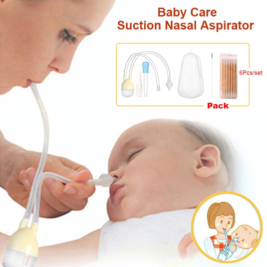Baby Nose Clean Infant Vacuum Suction Nasal Aspirator