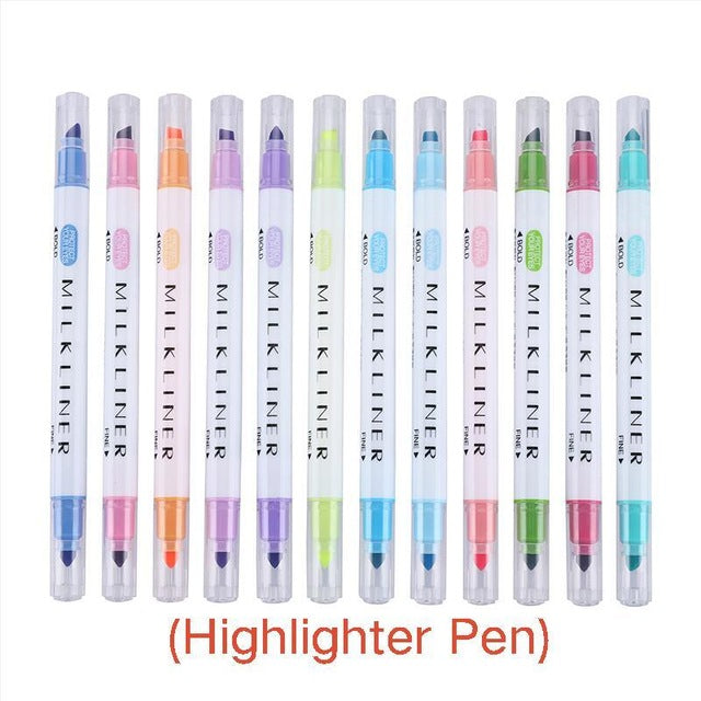 Highlighter pen pastel markers