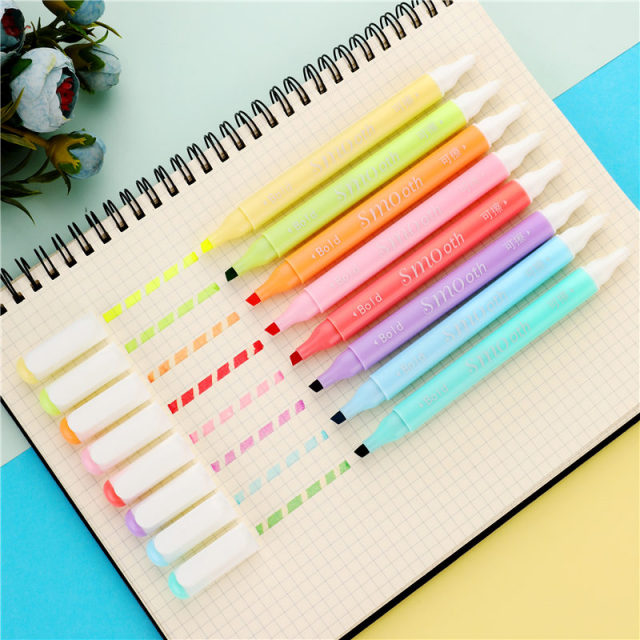 Highlighter pen pastel markers